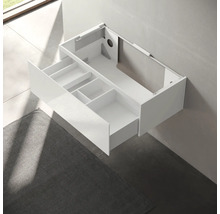 Waschbeckenunterschrank Keuco Edition 11 105x35x53,5 cm ohne Waschbecken mit LED-Beleuchtung weiß glänzend-thumb-1 Waschbeckenunterschrank Keuco Edition 11 105x35x53,5 cm ohne Waschbecken mit LED-Beleuchtung weiß glänzend-thumb-1