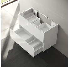 Waschbeckenunterschrank Keuco Edition 11 105x70x53,5 cm ohne Waschbecken mit Beleuchtung weiß glänzend-thumb-2 Waschbeckenunterschrank Keuco Edition 11 105x70x53,5 cm ohne Waschbecken mit Beleuchtung weiß glänzend-thumb-2