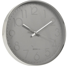 Wanduhr grau Ø 30,5 cm