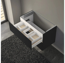 Waschbeckenunterschrank Keuco X-Line 100x60,5x49 cm ohne Waschbecken vulkanit matt-thumb-1 Waschbeckenunterschrank Keuco X-Line 100x60,5x49 cm ohne Waschbecken vulkanit matt-thumb-1