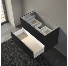 Waschbeckenunterschrank Keuco X-Line 100x60,5x49 cm ohne Waschbecken vulkanit matt-thumb-2 Waschbeckenunterschrank Keuco X-Line 100x60,5x49 cm ohne Waschbecken vulkanit matt-thumb-2