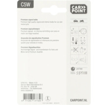 Carpoint C5W Premium Signallampen Verpackung für Auto und Motorrad