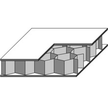 Innentüre Pertura Weißlack inkl. Lichtausschnitt (ohne Glas) 80x203 cm rechts-thumb-2
