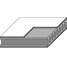 Innentüre CPL Plus stumpf Weiß VB 77,2x201,6 cm links-thumb-2