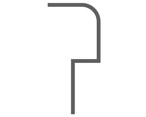 Symbol für eine Duschabtrennung