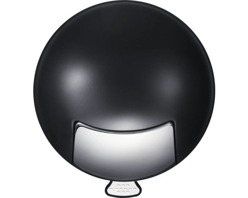 Schwarzer Seifenspender zur Wandmontage