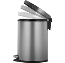 Küchen Treteimer Eko Serene 5 Liter grau-thumb-2 Küchen Treteimer Eko Serene 5 Liter grau-thumb-2
