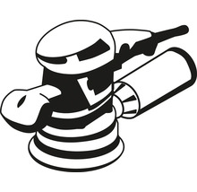 Exzenterschleifer für Holz und Metall