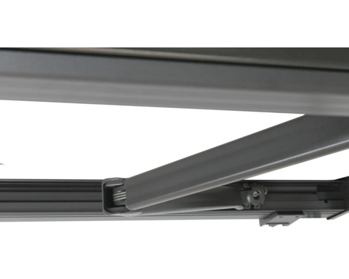 Detailansicht eines Markisenarms