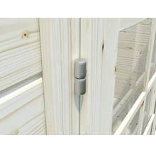 Gartenhaus Palmako Sally 15,5 m² inkl. Fußboden und Vordach 450 x 360 cm natur-thumb-2 Gartenhaus Palmako Sally 15,5 m² inkl. Fußboden und Vordach 450 x 360 cm natur-thumb-2