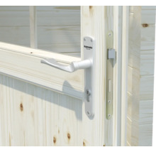 Gartenhaus Palmako Sally 15,5 m² inkl. Fußboden und Vordach 450 x 360 cm natur-thumb-4 Gartenhaus Palmako Sally 15,5 m² inkl. Fußboden und Vordach 450 x 360 cm natur-thumb-4