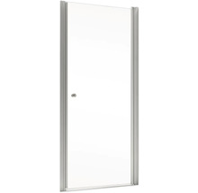 Drehtür für Nische Schulte ExpressPlus Garant 800x2000 mm Anschlag rechts Echtglas Klar hell aluminium-thumb-1 Drehtür für Nische Schulte ExpressPlus Garant 800x2000 mm Anschlag rechts Echtglas Klar hell aluminium-thumb-1