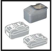 Batterieschutzhülle und zwei stilisierte Akkus