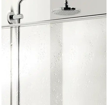 Duschtür für Seitenwand und Nische Lido 200 1000x1800 mm Festteil rechts Glasdekor Tropfen schwarz DBTD210/19/85R-thumb-5 Duschtür für Seitenwand und Nische Lido 200 1000x1800 mm Festteil rechts Glasdekor Tropfen schwarz DBTD210/19/85R-thumb-5