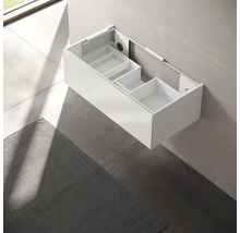 Waschbeckenunterschrank Keuco Edition 11 105x35x53,5 cm ohne Waschbecken mit LED-Beleuchtung weiß glänzend-thumb-6 Waschbeckenunterschrank Keuco Edition 11 105x35x53,5 cm ohne Waschbecken mit LED-Beleuchtung weiß glänzend-thumb-6