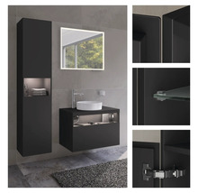 Hochschrank Keuco Stageline links 40x180x36 cm vulkanit matt mit Beleuchtung-thumb-5 Hochschrank Keuco Stageline links 40x180x36 cm vulkanit matt mit Beleuchtung-thumb-5