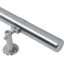 Edelstahl Handlauf mit Halterung für Treppen