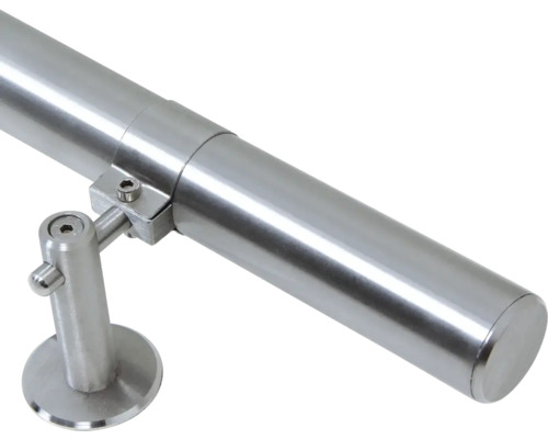 Edelstahl Handlauf mit Halterung für Treppen