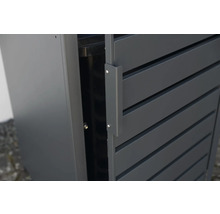 Mülltonnenbox WESTMANN Kubus 80 x 68 x 116 cm anthrazit