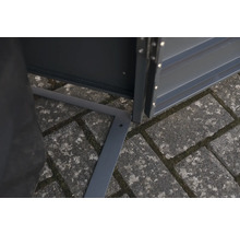 Mülltonnenbox WESTMANN Kubus 80 x 68 x 116 cm anthrazit