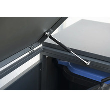 Mülltonnenbox WESTMANN Kubus 3 80 x 200 x 116 cm anthrazit