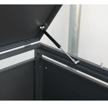 Mülltonnenbox WESTMANN Kubus 4 80 x 264 x 116 cm anthrazit