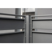 Mülltonnenbox WESTMANN Planum 5 400 x 80 x 150 cm anthrazit-thumb-3 Mülltonnenbox WESTMANN Planum 5 400 x 80 x 150 cm anthrazit-thumb-3