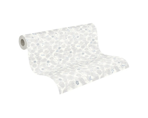Tapetenrolle mit floralem Muster