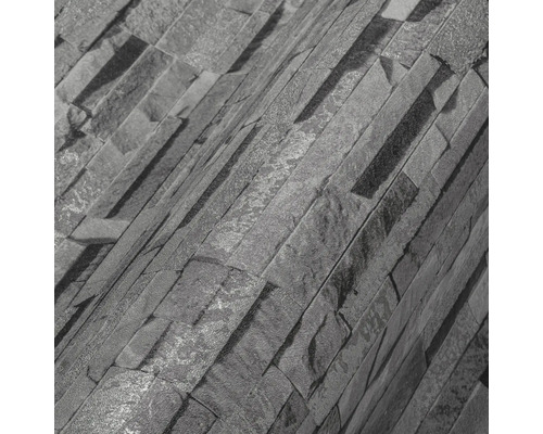 Graue Steinoptik Tapete