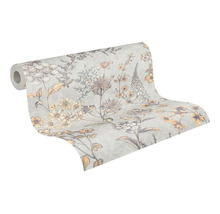 Tapetenrolle mit floralem Muster