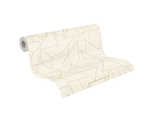 Tapetenrolle mit geometrischem Muster
