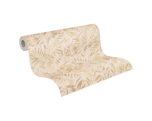 Tapetenrolle mit Blattmuster