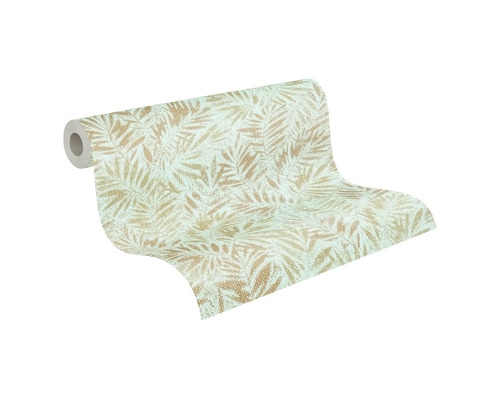 Tapetenrolle mit Blätterdesign für die Wandgestaltung