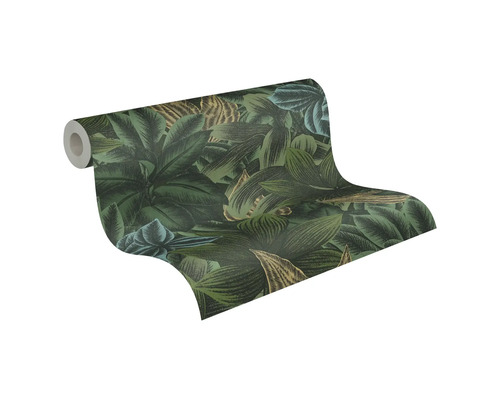 Rolle Tapete mit Blättermuster