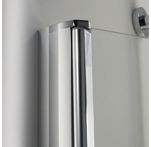 Duschtür für Nische Lido 400 1000x2000 mm Anschalg rechts Echtglas Klar hell schwarz DDN8100/H1/85R-thumb-2 Duschtür für Nische Lido 400 1000x2000 mm Anschalg rechts Echtglas Klar hell schwarz DDN8100/H1/85R-thumb-2