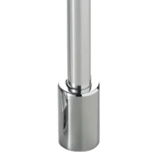 Duschtür für Nische Lido 400 1000x2000 mm Anschlag rechts Echtglas Klar hell chrom mit schmutzabweisender Glasbeschichtung TF8100/K1/29R-thumb-1