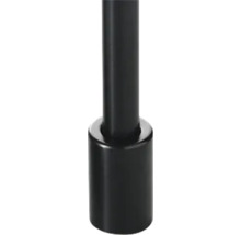 Duschtür für Nische Lido 400 1000x2000 mm Anschalg rechts Echtglas Klar hell schwarz DDN8100/H1/85R-thumb-1 Duschtür für Nische Lido 400 1000x2000 mm Anschalg rechts Echtglas Klar hell schwarz DDN8100/H1/85R-thumb-1