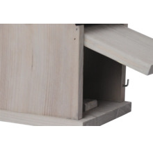 Holz Vogelhaus Detailansicht
