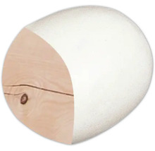 Holzbaustein mit Lackierung