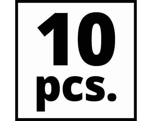 Symbol für 10 Stück Inhalt