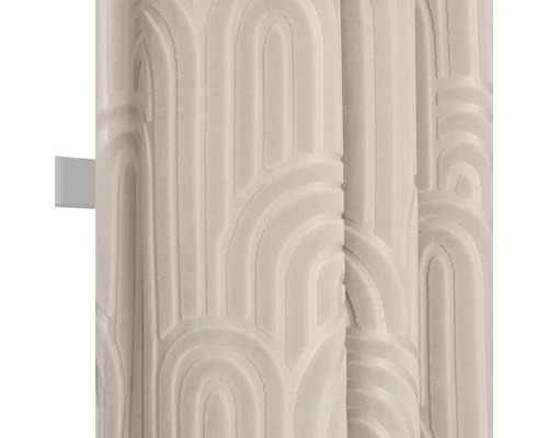 Dekoschals mit Muster aus Bögen