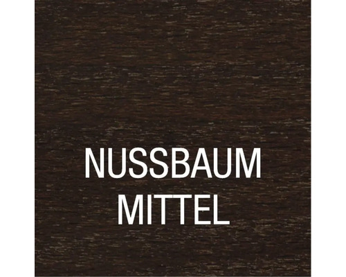 Farbmuster mittel Nussbaum