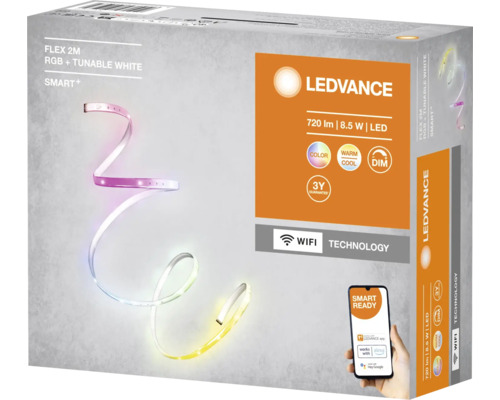 LEDVANCE Flex 2M RGB tunable white LED Band Verpackung