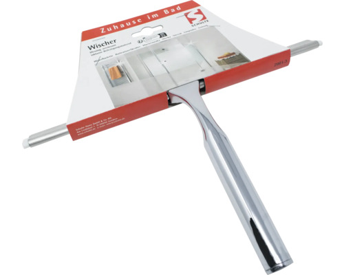 Duschabzieher mit Griff und Verpackung