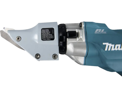 Makita Akku-Blechschere Nahansicht