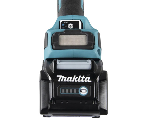 Makita Logo auf einem Elektrowerkzeug-Akku.