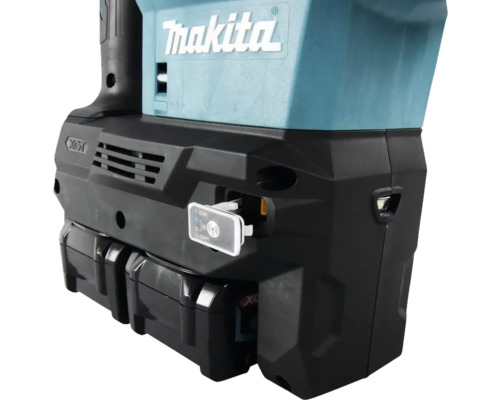 Makita Akku-Gebläse Detailansicht der Bedienelemente