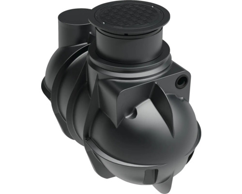 Schmutzwasseranlage aus Kunststoff mit Revisionsschacht