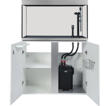 Aquariumkombination mit Unterschrank, Innenfilter und Außenfilter