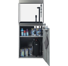 Komplettes Aquariumset mit Schrank, Innenleben und Zubehör